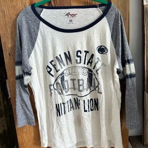 Penn State football 3/4 sleeve